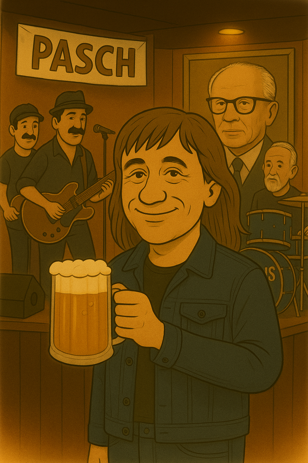 Holger in der Kneipe